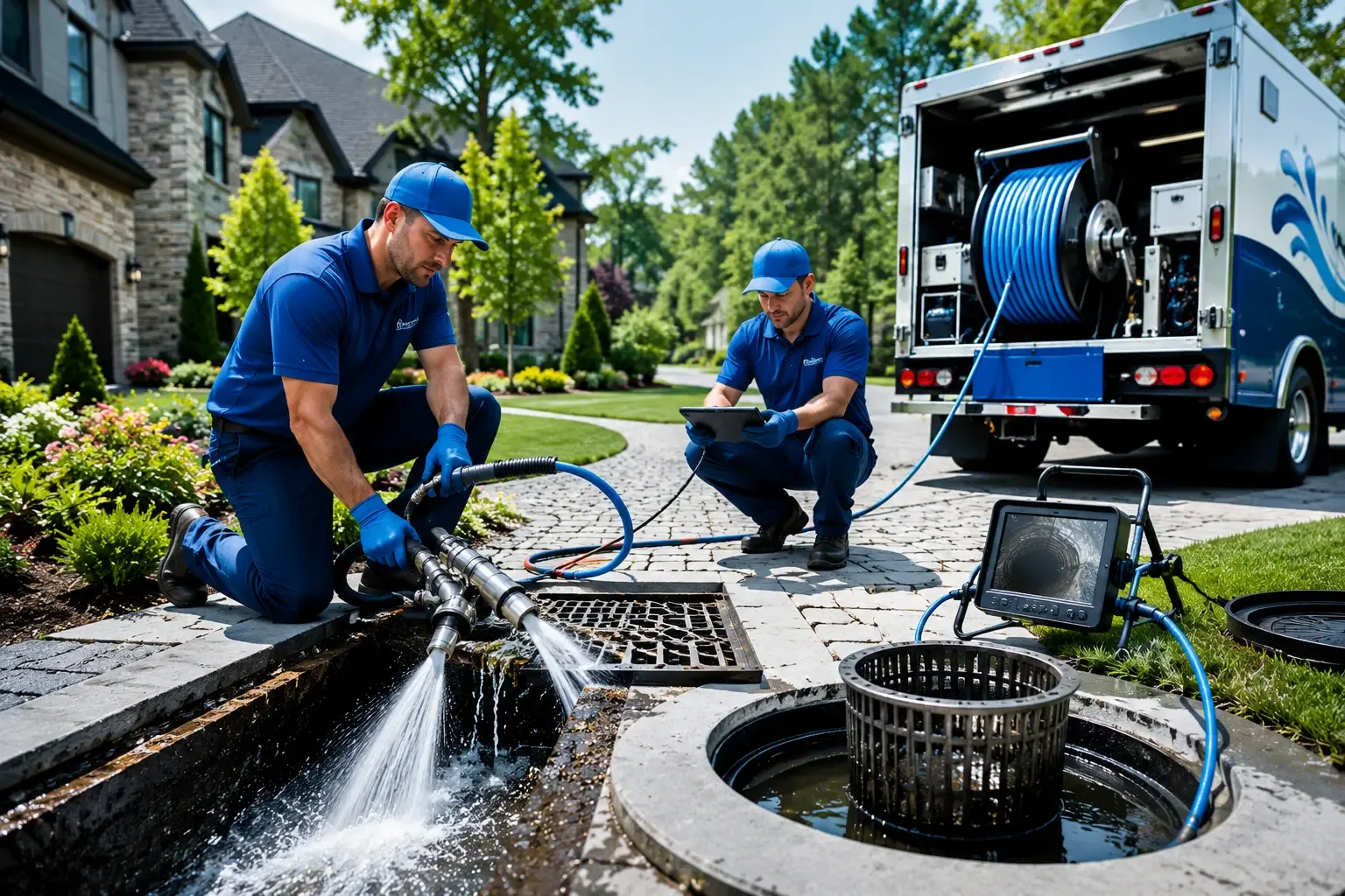 Local outdoor drain cleaning professionals in Mountain View, WY